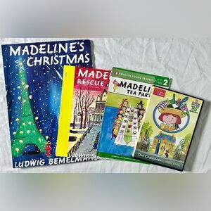 Madeline Book & DVD Bundle – 3 Paperback Books + “The Complete Collection” DVD